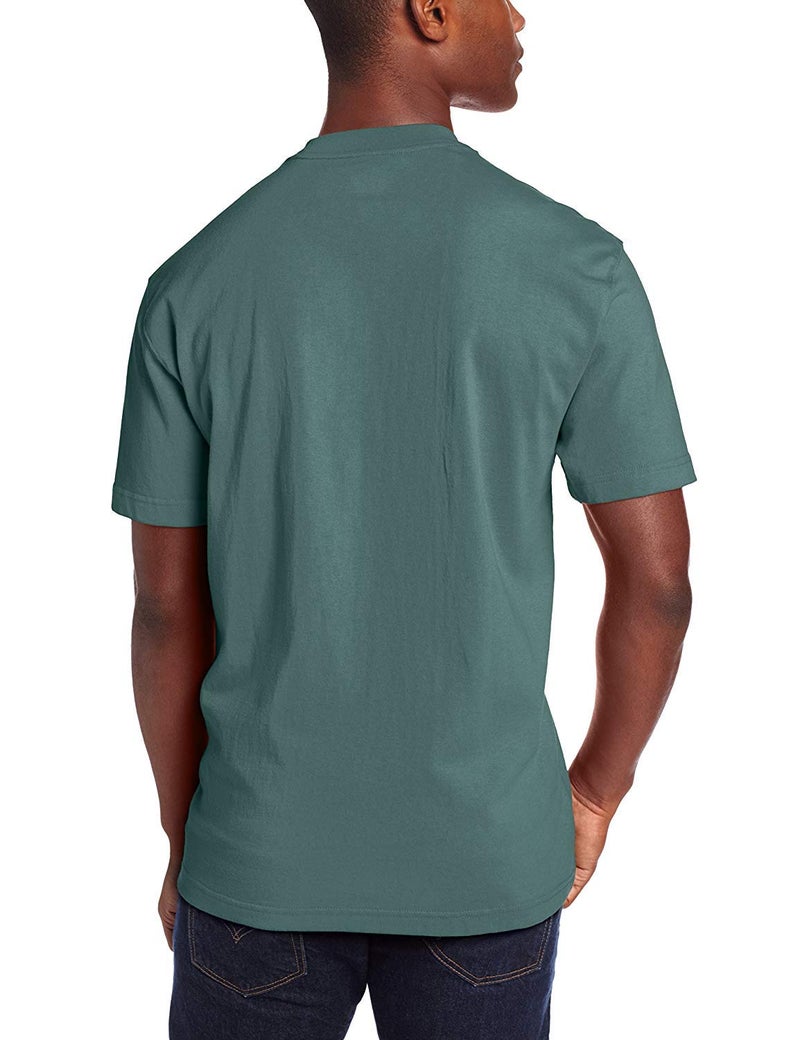 Dickies تي شيرت قصير الأكمام بوزن ثقيل للرجال من ديكي، لون لينكولن الأخضر، مقاس 3X-كبير طويل - Image 2