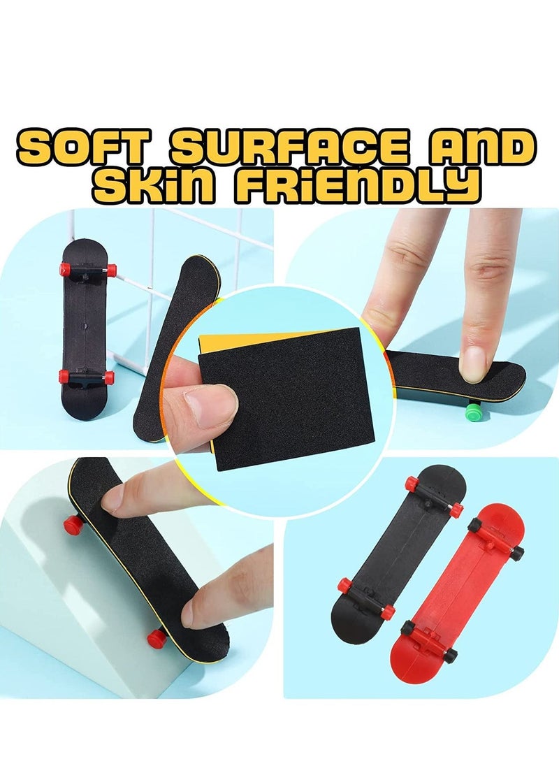 Generic - Fingerboard Foam Grip Tape Black Fingerboard Grip Tape Foam Grip Tape for Fingerboards Adhesive Fingerboard Stickers Non Slip for Fingerboards Skateboard - Image 1