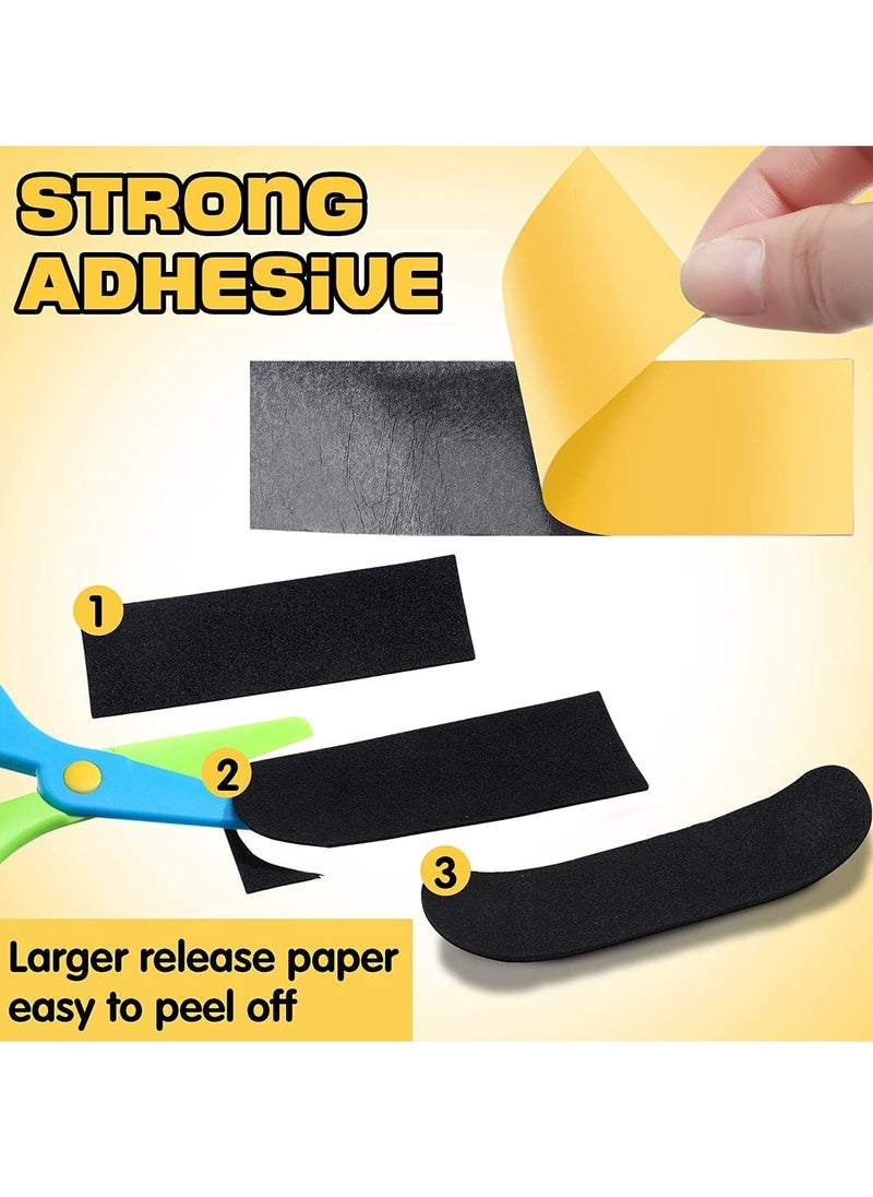 Generic - Fingerboard Foam Grip Tape Black Fingerboard Grip Tape Foam Grip Tape for Fingerboards Adhesive Fingerboard Stickers Non Slip for Fingerboards Skateboard - Image 1
