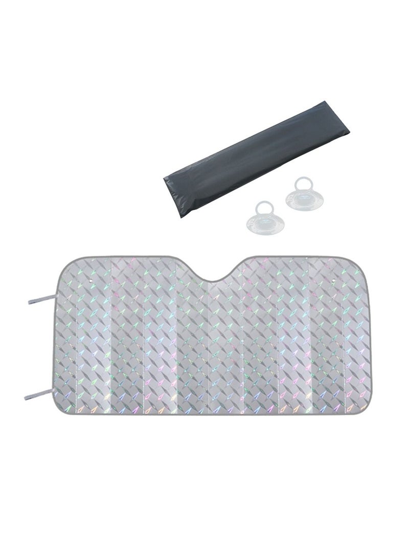 Deo King Hatchback Foldable Car Front Window Sunshade - Image 1