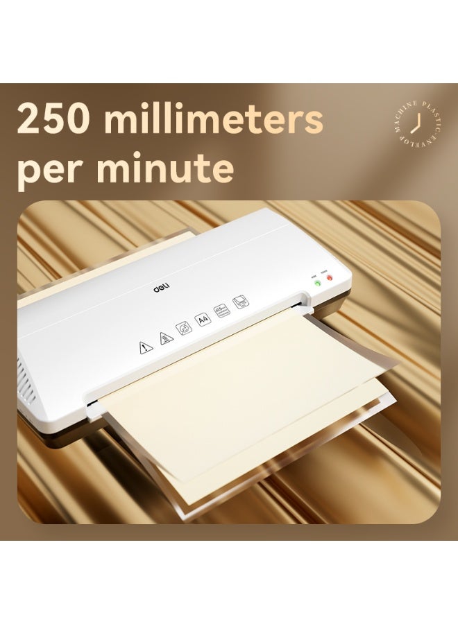 ديلي ماكينة تغليف حراري وبارد A4 بتسخين سريع وتغليف سلس للاستخدام المنزلي والمكتبي - Image 3