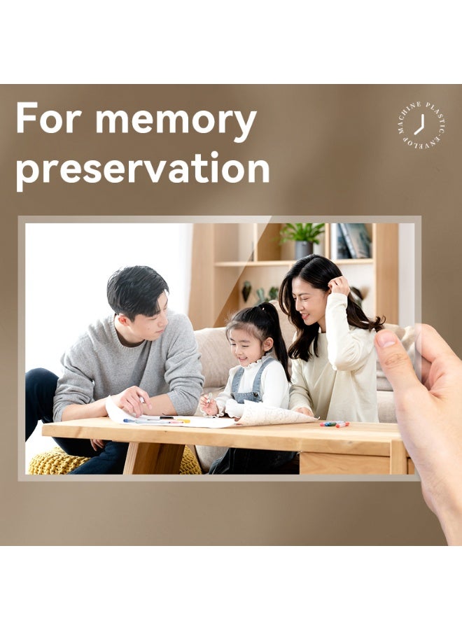 ديلي ماكينة تغليف حراري وبارد A4 بتسخين سريع وتغليف سلس للاستخدام المنزلي والمكتبي - Image 2