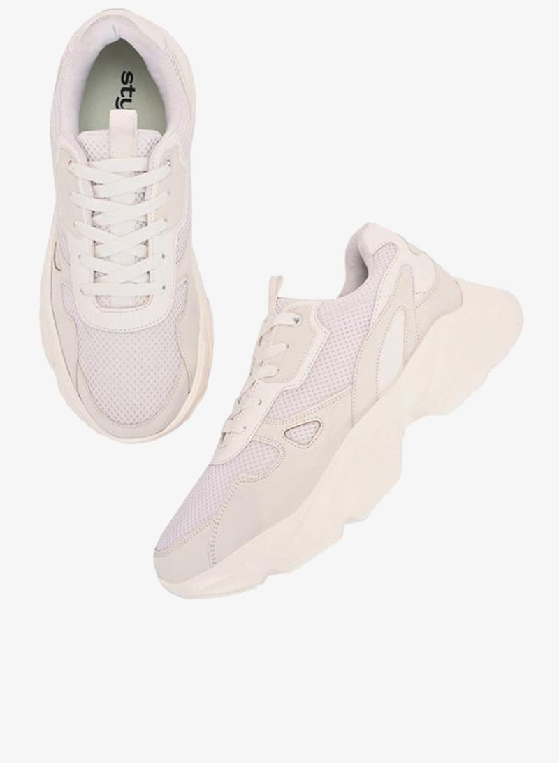 Styli Active Chunky Sole Lace Up Sneakers - Image 4