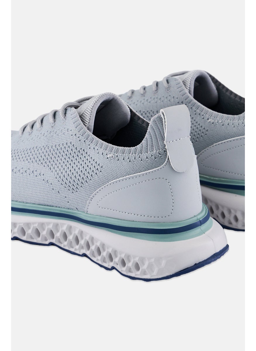 Algspar Men Lace Up Casual Shoes, Grey  - Image 2
