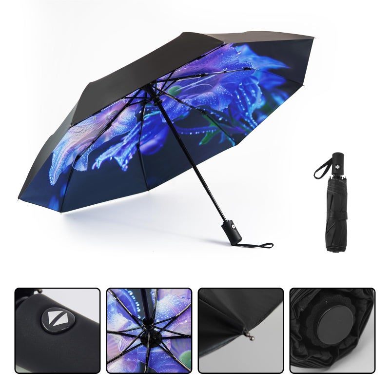 SY COMPACT Travel Umbrella Windproof Automatic Umbrellas Small Compact UV Sun Protection Factory Outlet Umbrella - Image 5
