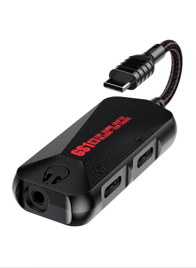 Mobile phone charging game sound card New USB fast charging 60w three-in-one gaming phone sound card - Image 1