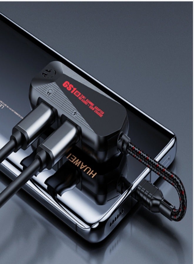 Mobile phone charging game sound card New USB fast charging 60w three-in-one gaming phone sound card - Image 4