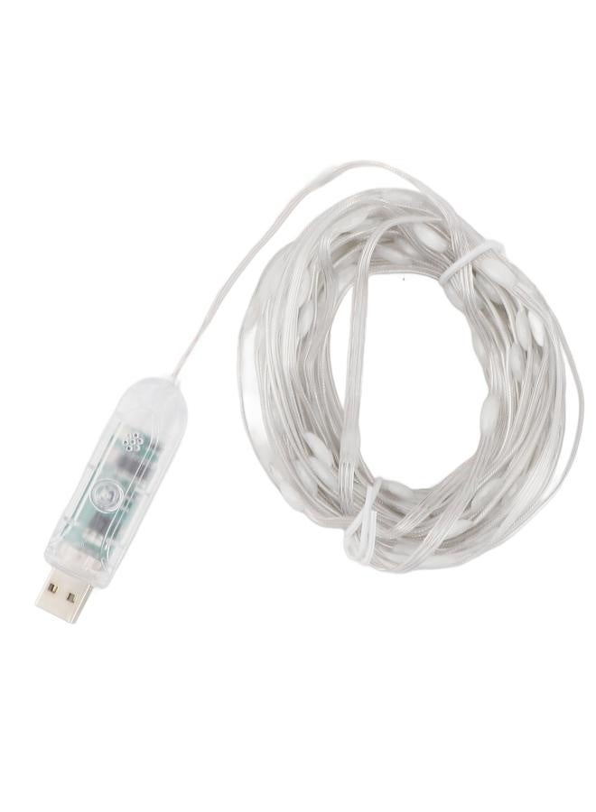NIBEMINENT 32.8ft Smart Christmas Fairy Lights Color Changing Bluetooth App Remote Control Music Sync IP68 Waterproof LED String Lights USB Powered  - Image 2