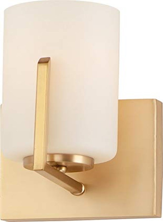 Maxim Dart 1 Light Wall Sconce with Satin Brass Finish - Image 4