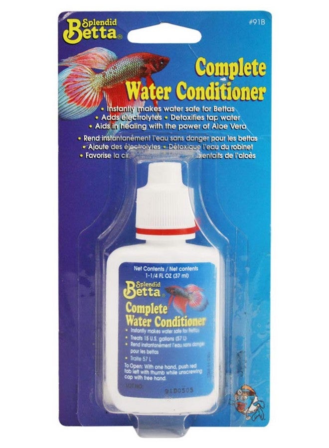 API SPLENDID BETTA COMPLETE WATER CONDITIONER Water Conditioner 1.25-Ounce Bottle - Image 2