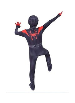 Y&D Kids Toddler Spider Verse Miles Morales Gwen Jumpsuit Bodysuit Black Tights Zentai Costume  - Image 2