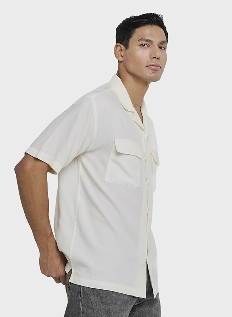 Ben Sherman Garment Dyed Casual Shirt