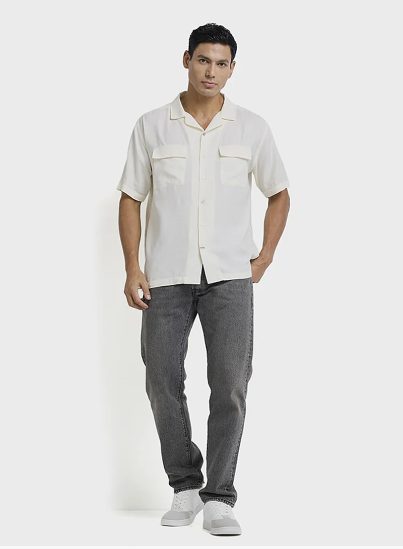 Ben Sherman Garment Dyed Casual Shirt