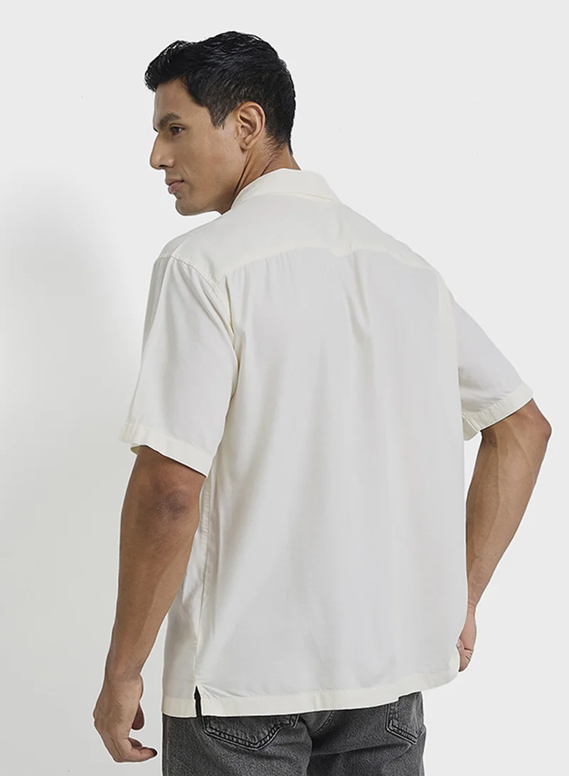 Ben Sherman Garment Dyed Casual Shirt