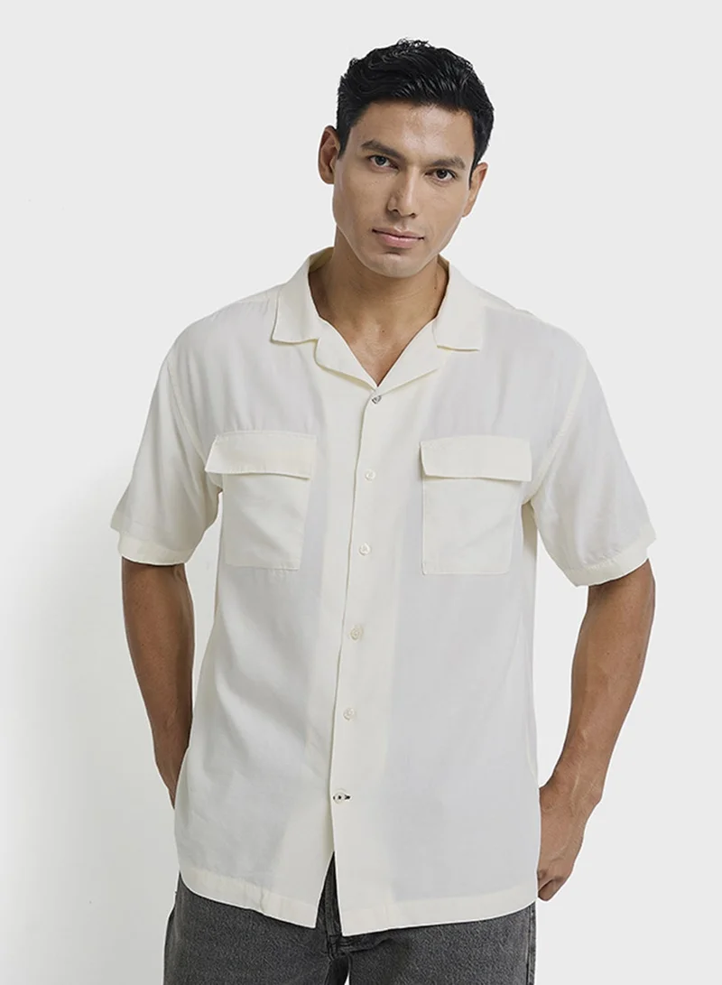 بين شيرمان قميص كاجوال مصبوغ