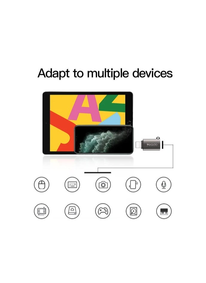 Yesido Yesido OTG Adepter USB 3.0 To Lightning GS14  - Image 5