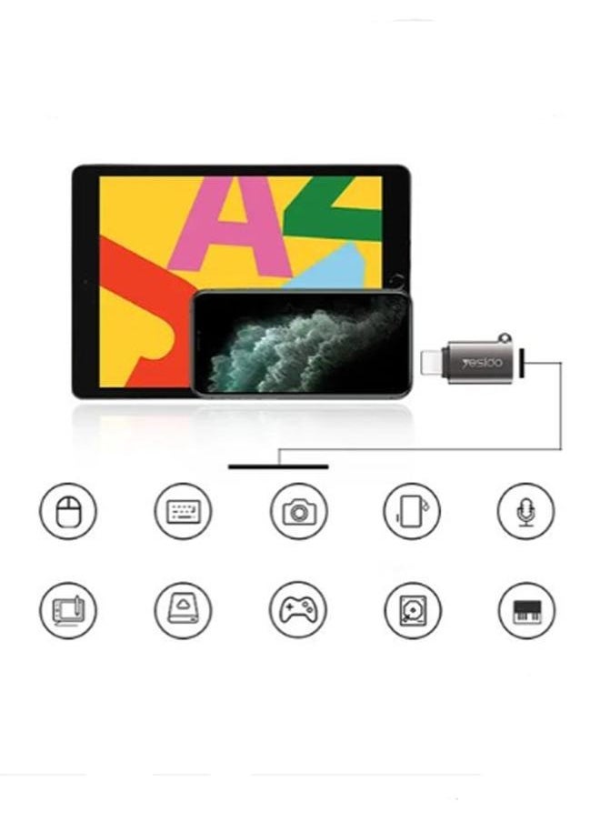 Yesido Yesido OTG Adepter USB 3.0 To Lightning GS14  - Image 3
