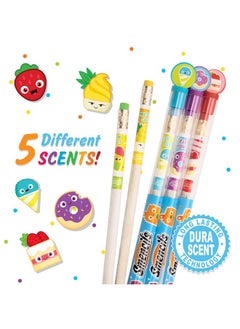 Scentco Graphite Smencils 5Pack Of Hb 2 Scented Pencils  - Image 3
