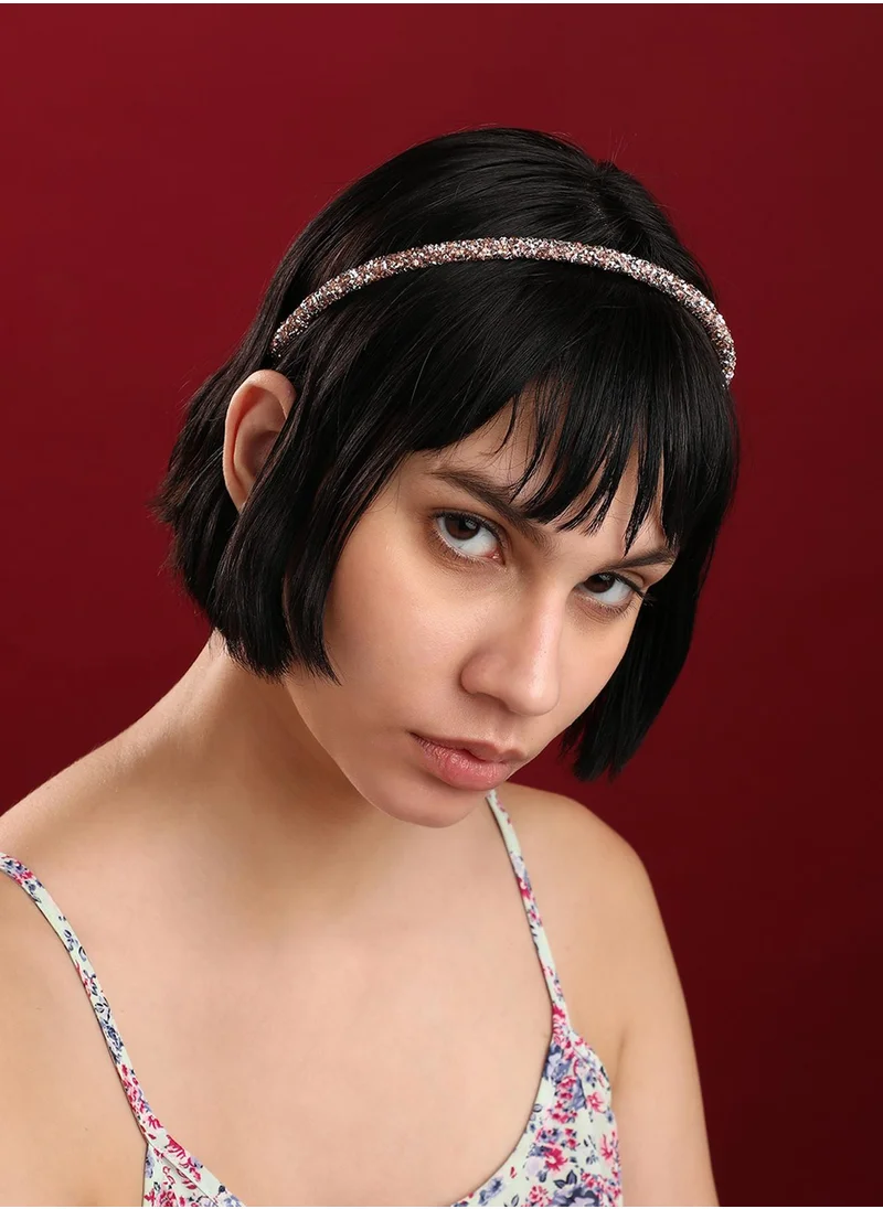 SOHI Effortless Charm Embellished Hairband
