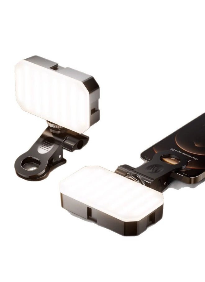 Generic - Mobile Phone Photo Fill Light Portable Live Photography Light Net Red Beauty Tender Skin Handheld LED Pocket Light-Specifications:↓↓↓the Following Is The Rechargeable Rectangular Flap Pocket Pants Light - Image 1