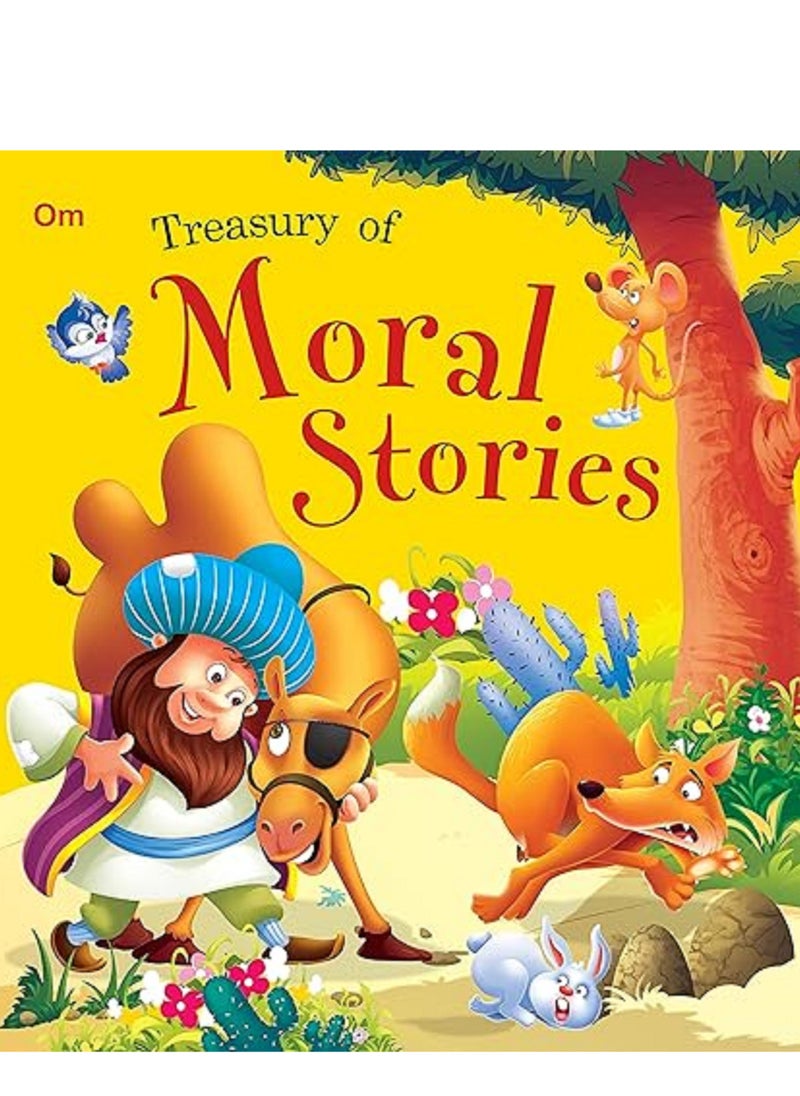 Om Books International - Treasury of Moral Stories Hardcover - Image 1