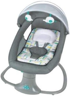 Mastela 3-In-1 Multi-Functional Baby Bassinet Swings With Remote Control And 5 Adjustable Speeds, Upto 36 Months, Grey  - Image 1