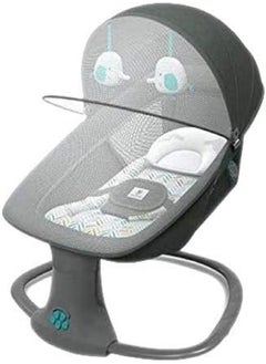 Mastela 3-In-1 Multi-Functional Baby Bassinet Swings With Remote Control And 5 Adjustable Speeds, Upto 36 Months, Grey  - Image 5