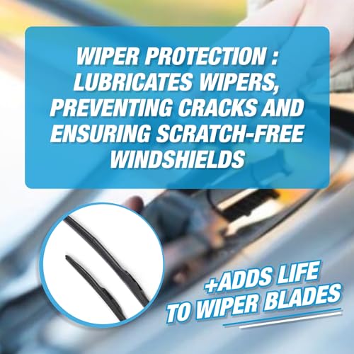 Wavex Windshield Washer Fluid for Car (5L) | Car Windshield Cleaner Concentrate | Lubricates Glass Cleaner Wiper, Prevents Scratches, Works well as a Glass Cleaner, Contains De-Icer Formulation - Image 3