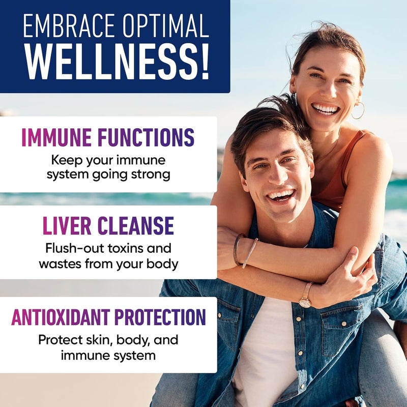 ALPHA FLOW Liposomal Glutathione Supplement 1000MG  750MG Glutathione Liposomal with VIT C  Phospholipid Antioxidant Complex  Liver Detox and Immune Support Supplement  120 Caps  PowderLiquid Alternative - Image 5