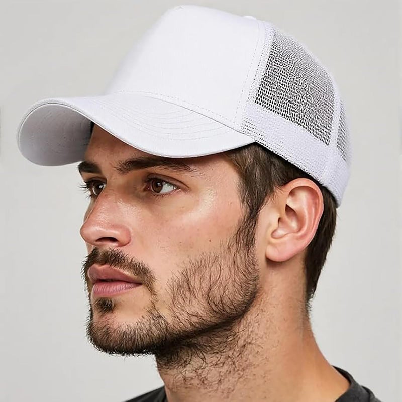 Tergy 5 Pieces Vintage Washed Plain Baseball Cap Distressed Dad Golf Hat for Men Women (5 Pure Colors) - Image 5
