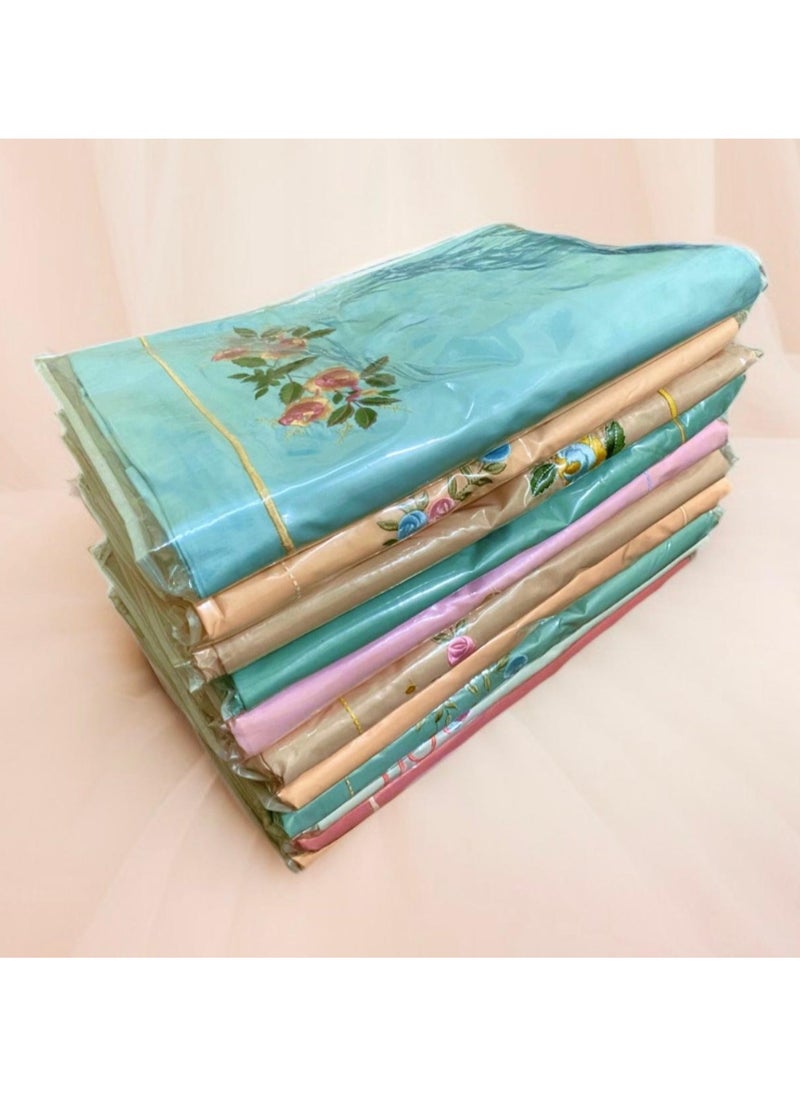 Generic Embellished Bed Sheets Set Five Piece 100% Cotton Bedding Set In  Multicolour  - Image 3