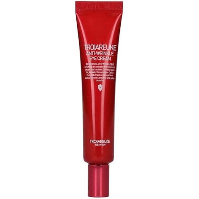 TROIAREUKE Anti-Wrinkle Eye Cream, Intensive Anti-Aging Firming Cream For Face and Neck | Rose Infused Moisturizer Packed With Antioxidants from Peptides and Botanical Extracts, Korean Skin Care - Image 1