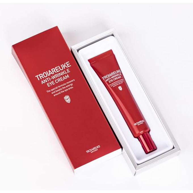 TROIAREUKE Anti-Wrinkle Eye Cream, Intensive Anti-Aging Firming Cream For Face and Neck | Rose Infused Moisturizer Packed With Antioxidants from Peptides and Botanical Extracts, Korean Skin Care - Image 2