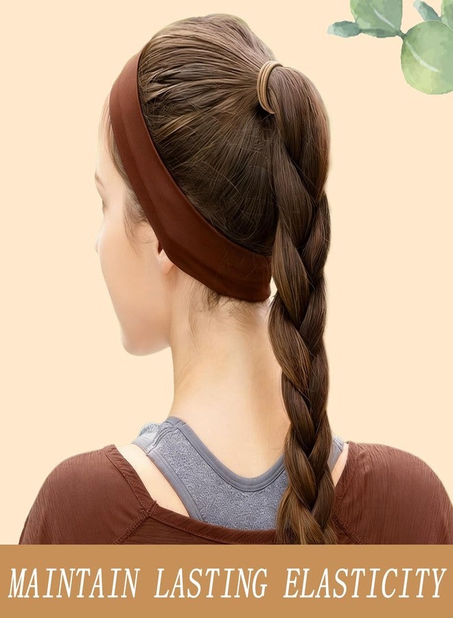 KANPRINCESS Hair Ties for Thick, Thin Hair - Elastic Ponytail Holders, No Damage Hair Bands for Women & Girls, Daily Life Hair Styling Accessories (Multicolor) - Image 5