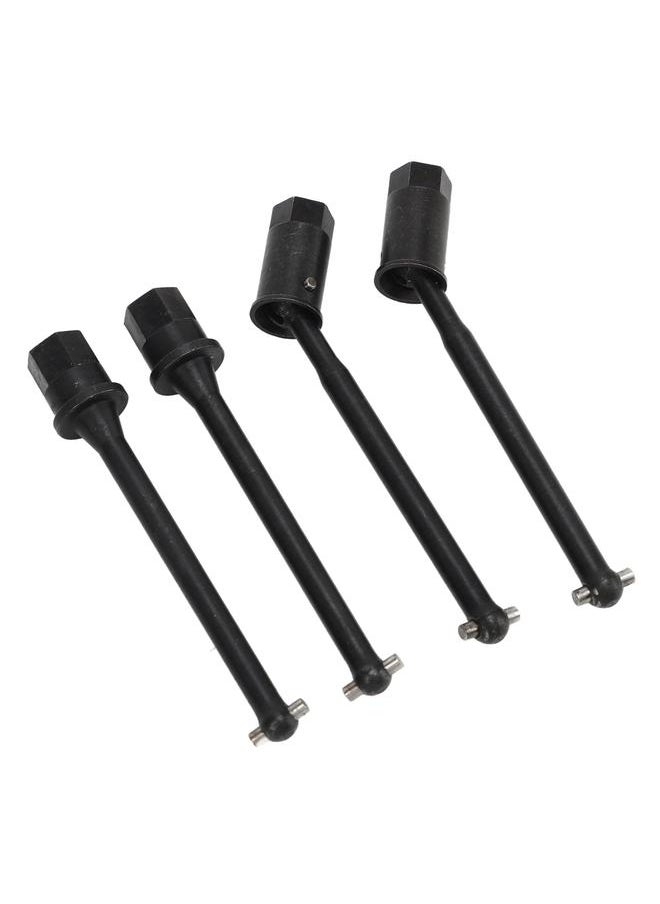 Thoraya - Front Rear Driveshaft High Hardness Steel Rustproof Wear Resistant Drive Shaft for Axial 1/18 Black - Image 1