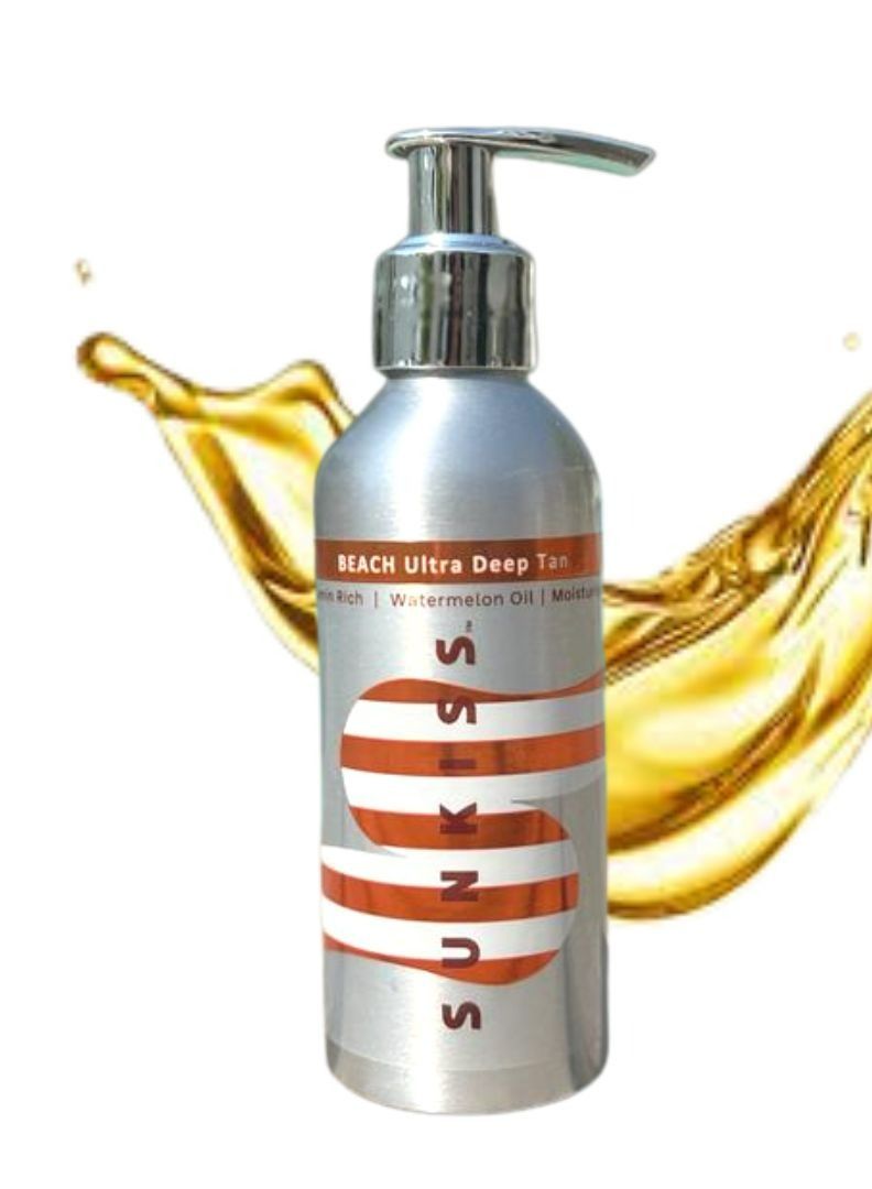 SUNKISS BEACH Ultra Deep Sun Tanning Oil Bronze Tan - Image 1