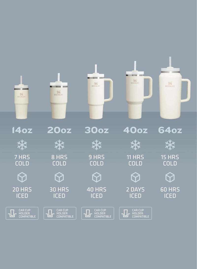 Stanley 40oz Stainless Steel Tumbler with Handle & Straw | Triple-Position Lid | Vacuum Insulated Travel Mug | BPA-Free 304 Steel | Hot & Cold Drink Flask - Image 5