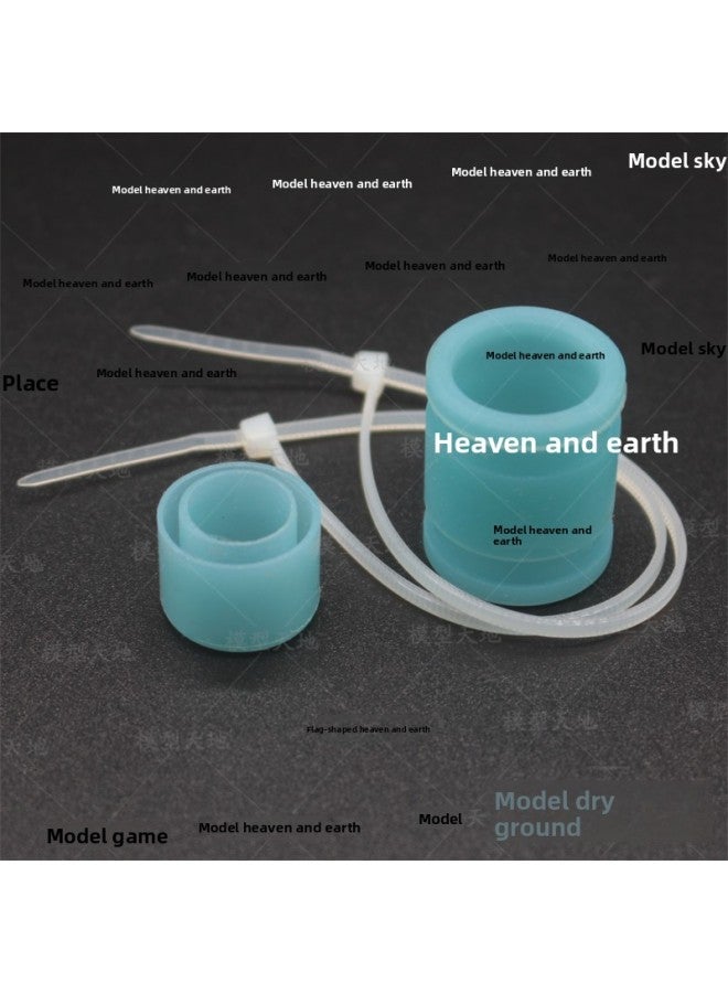 1/10 Unlimited Hsp Oil Car Metal Exhaust Pipe 102009 Exhaust Pipe 02031 Elbow 02172 Silicone Pipe
