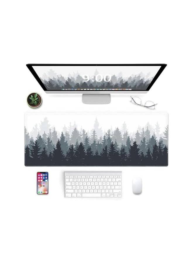 PlorFox Gaming Mouse Mat Forest Background Pattern XXL Large Mouse Mat Long Extended Mouse Pad Desk Mat Non-Slip Rubber Mouse Pads Stitched Edges Thin Pad(80 * 30 * 3mm) - pzsku/Z28ED4A2255365E45EF4DZ/45/_/1733592316/f0302326-1f8c-4e7d-b547-5584aea57b64