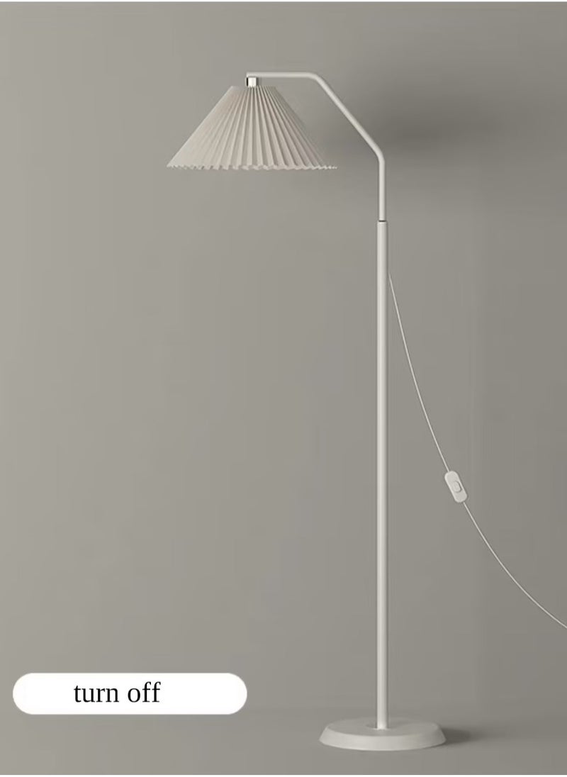 Floor Lamp, LED Straight Pole Floor Lamp, Modern Minimalist Standing Light With Pleated Lampshade, Three Color Dimming For Bedroom Living Room Office Black Upgraded - pzsku/Z28ED4F70CBDDF3E293F2Z/45/_/1719563044/7f006712-d67b-4116-ad3a-8dc1eb3bbed2