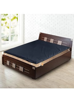 KANUSHI KANUSHI Industries Bed Mattresses Protectors CopyDoubleBedSheetWFNAVYBLUE01  - Image 1