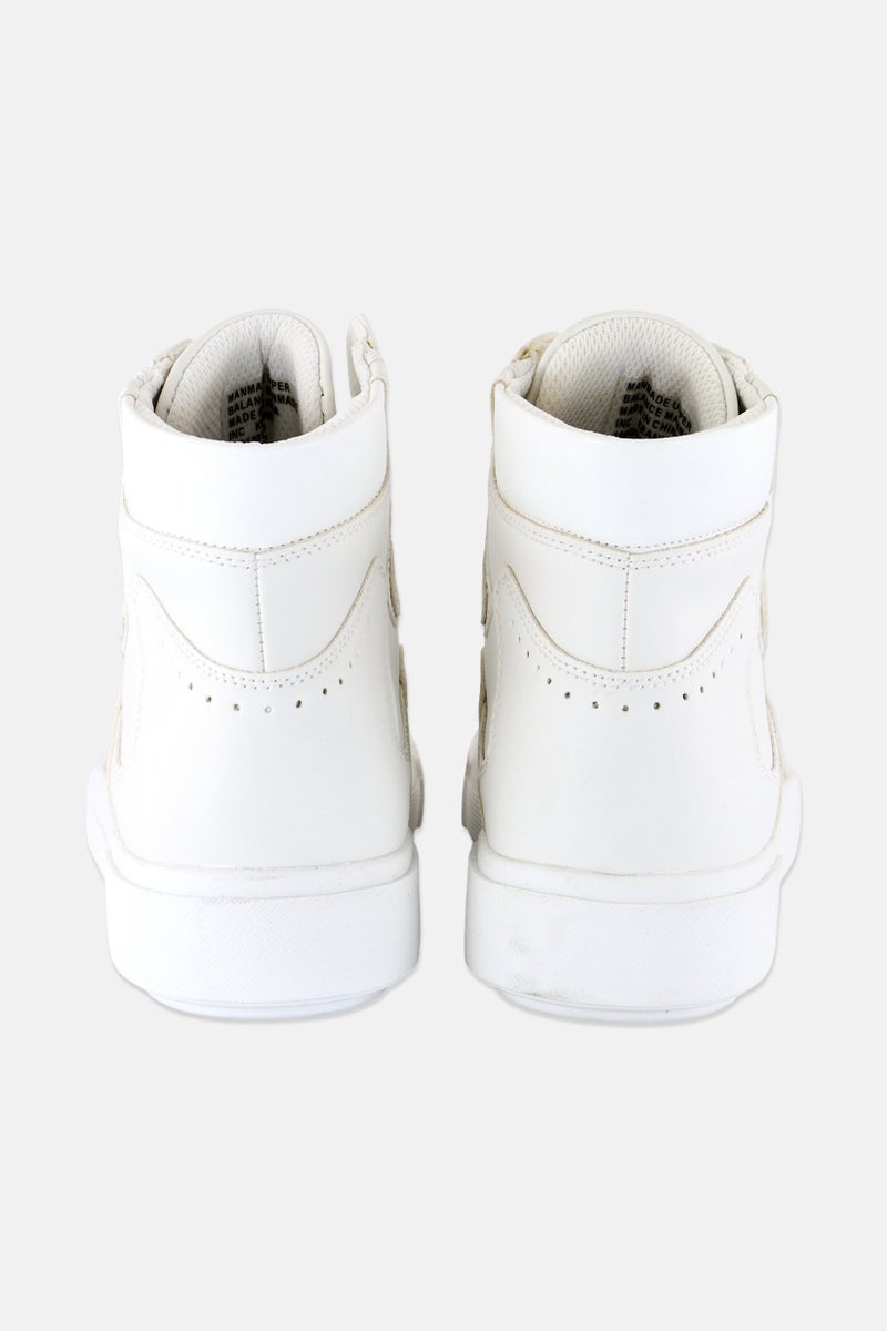 INC Men Keanu High Cut Lace Up Shoes, White - Image 3