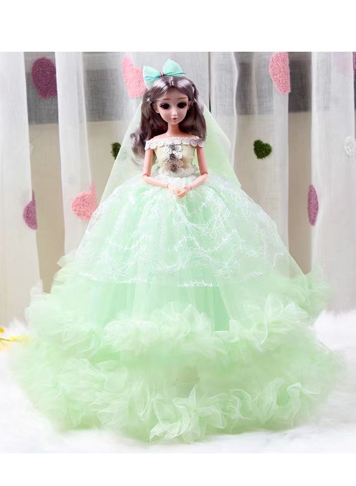Small, exquisite and beautiful dolls, princess dress dolls, children's companion toys, girls' princess toys, doll series (size: 30cm)
