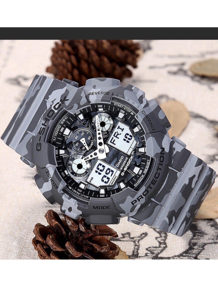 CASIO - CASIO G-SHOCK Classic Camouflage Design Watch - The Perfect Choice for High Performance and Durability - Image 1