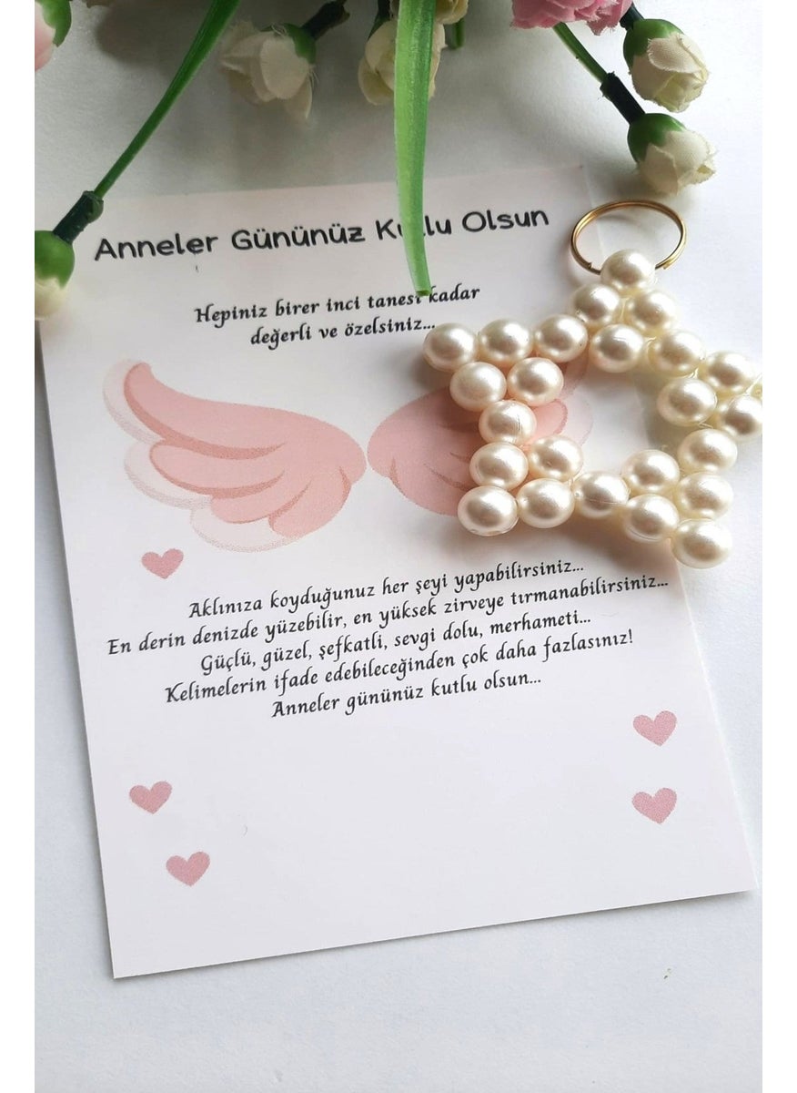 15 Pieces Pearl Keychain - Angel Wing Mother's Day Gift with Coated Card - Gelatin - pzsku/Z28EDA2E5D91924FC4045Z/45/_/1725895437/9e24869b-0328-4785-a31e-01423c78892f