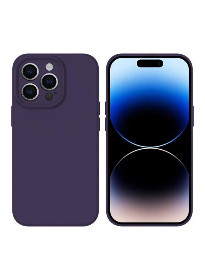 اس-توب جراب لهاتف iPhone 14 Pro Max من السيليكون السائل MagSafe Precision Hole - Image 1