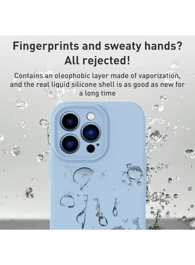 اس-توب جراب لهاتف iPhone 14 Pro Max من السيليكون السائل MagSafe Precision Hole - Image 2