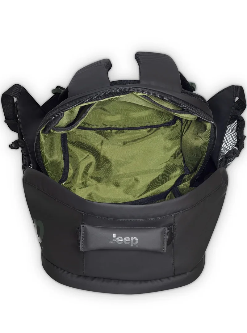 Jeep  Versatile Unisex Backpack (With Laptop Protection) - Black  | Best Price UAE