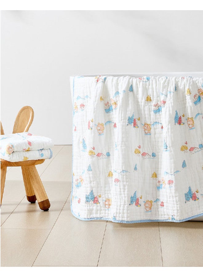 purcotton Baby Gauze Towel, Soft And Skin-friendly Bath Towel, Newborn Swaddle Blanket - Image 1