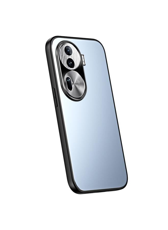 The Bros Case For OPPO Reno11 Global RJ-61 Electroplating Frosted TPU + PC Phone Case